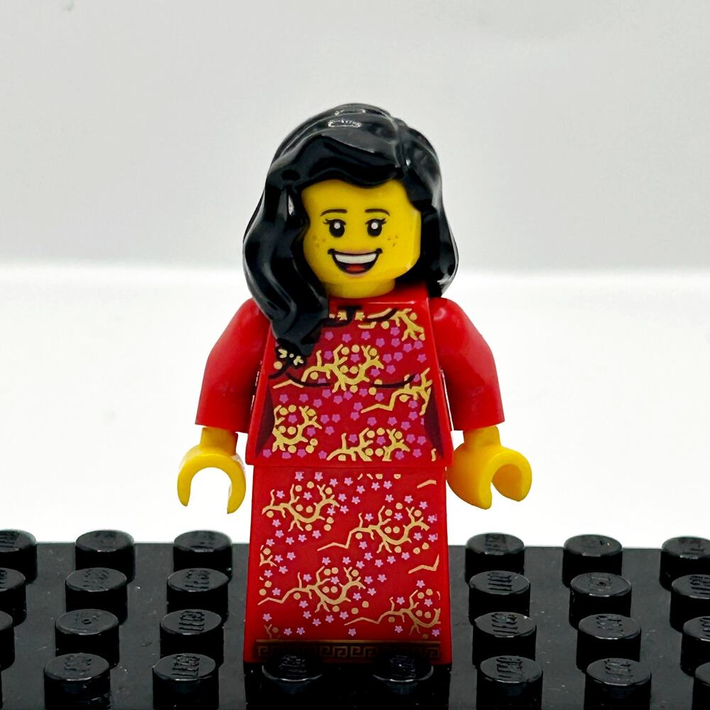 Lego Year Of The Rabbit Woman Chinese New Year Candle Minifigure BAM